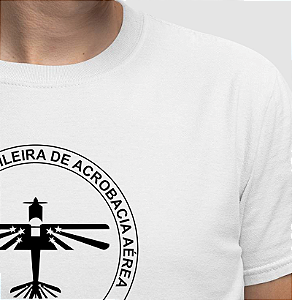 Camiseta Acro Brasil Logo Vazado Branco