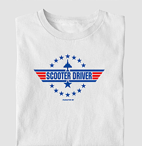 Camiseta Scooter Driver - Top Gun