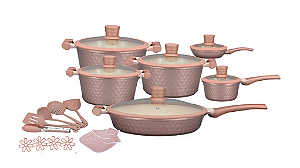 Linha Diamond Max 22 Peças - Rosa