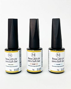 Base Led UV para Soft Gel 9gr Majestic Nails