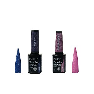 Esmalte em Gel Com Glitter 9g
