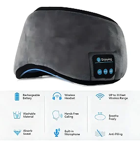 Tapa Olho Bluetooth 5.0 com Microfone e Áudio