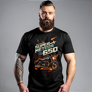 Camiseta Motorcycle Super Meteor 650 Cosmic Ride