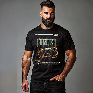 Camiseta Motorcycle Hunter Urban Classic