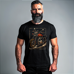 Camiseta Motorcycle Classic Red Ride