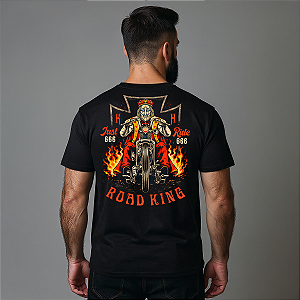 Camiseta Motorcycle Road King 666