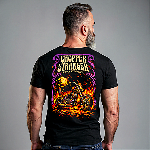 Camiseta Motorcycle Chopper Stranger