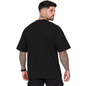 Camiseta Oversized Lisa Preto