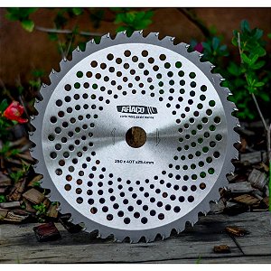 DISCO DE CORTE COM SERRAS CIRCULARES TIPO TCT - DIMENSOES: 250MMX40DTS AFIAÇO
