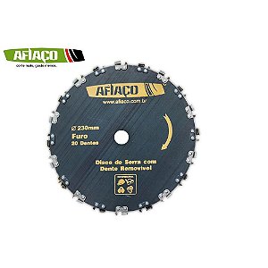 Disco Para Roçadeira 16 Dentes Removíveis 260mm Afiaço Lâmina de Corte 25,4mm (1 polegada)