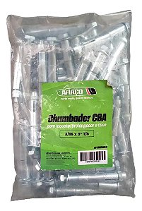 Chumbador Parabolt 5/16x3 1/4 Com Jaqueta Afiaço 50 Und