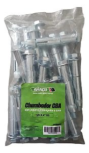 Chumbador Parabolt 1/2x4.1/2 Com Jaqueta Afiaço 20 Und