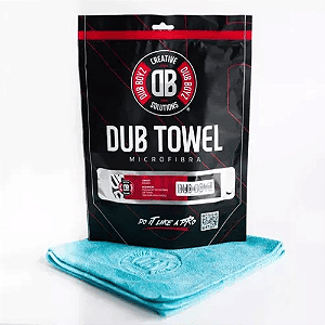Dub Towel Microfibra 350 GSM Azul 40x40 - Dub Boyz