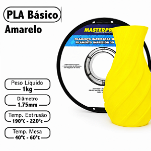 Filamento PLA Impressão 3D - Masterprint