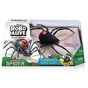 Aranha Eletrônica com Movimento - Robo Alive - Candide