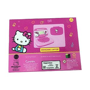 Laptop Infantil - Bilíngue - Hello Kitty - Candide