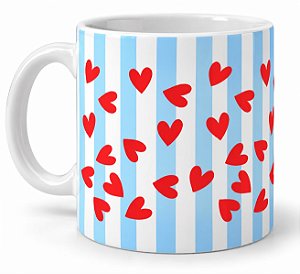 Caneca Corações - 325ml