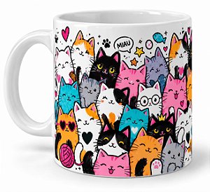 Caneca Cat Lovers - 325 ml