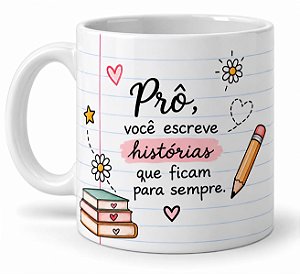 Caneca Prô - Histórias que Ficam - 325 ml