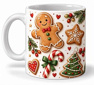 Caneca Natalina Doce Natal - 325ml