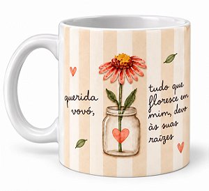 Caneca Querida Vovó - 325ml