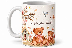 Caneca A bença, Dinda - 325ml