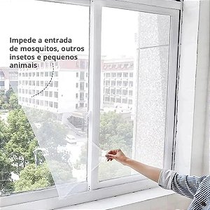 Tela Mosqueteira Janela Anti-inseto Mosquito Mosca Grande Cor Tela Mosquiteira Anti-inseto 130x150cm