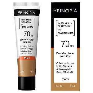 Principia Protetor Solar Facial PS-05 FPS 70 Cor 4.0 30ml