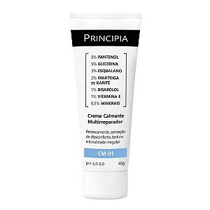 Principia Creme Calmante Multirreparador CM-01 40g