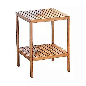 Estante Organizadora Multiuso em Bambu de 2 Andares 40x48cm