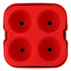 Forma de Gelo Redondo de Silicone