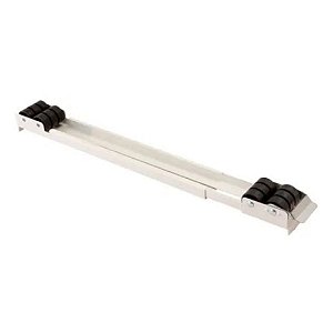 Suporte de Ferro com Rodinha para Geladeira/Fogão/Máquina Branco