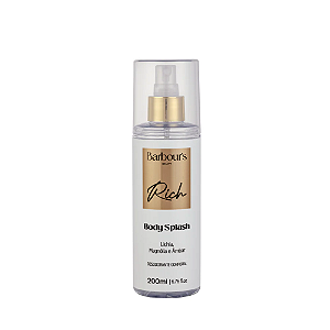 Barbour's Beauty Body Splash Desodorante Colônia Corporal Rich 200ml