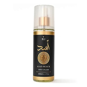 Bello Charme Body Splash Masculino Asad Black 200ml