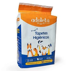 Tapete Higiênico Adoleta 60x60cm 30 Unidades