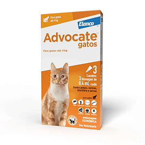 Antipulgas Advocate Gatos até 4 kg