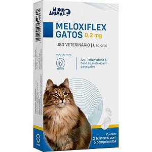 Meloxiflex Gatos 0,2mg - Blister 5 comprimidos
