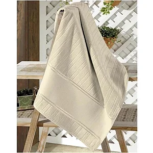 TOALHA ROSTO BELLA BEGE 6719