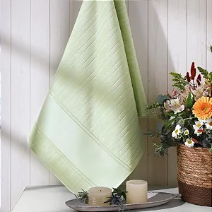 TOALHA ROSTO ARTESANALLE VERDE BB 10474