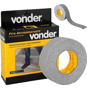 FITA ANTIDER. CINZA 50MM X 15M VONDER
