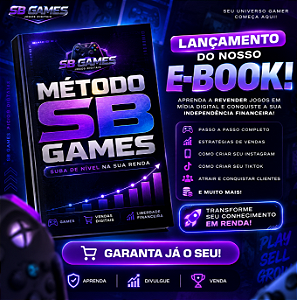 E-BOOK SB GAMES (COMO REVENDER JOGOS)