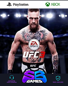 UFC 3 - MÍDIA DIGITAL (XBOX/PLAYSTATION)