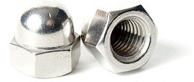 Porca Cega Hexagonal Níquel 1,4x2,5mm