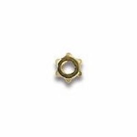 Porca Estrela 1,2x2,6mm Ouro