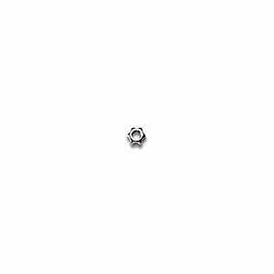 Porca Estrela M1,3x2,6mm Níquel
