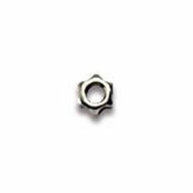 Porca Estrela 1,4x2,6mm Níquel