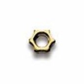 Porca Estrela 1,4x2,6mm Ouro