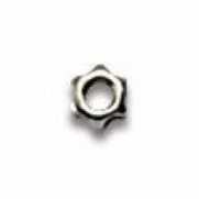 Porca Estrela 1,4x2,6mm Níquel