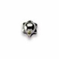 Porca Estrela Cega M1,2x2,6mm Níquel Mod342K