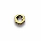 Porca Hexagonal 1,2x2,0mm Ouro
